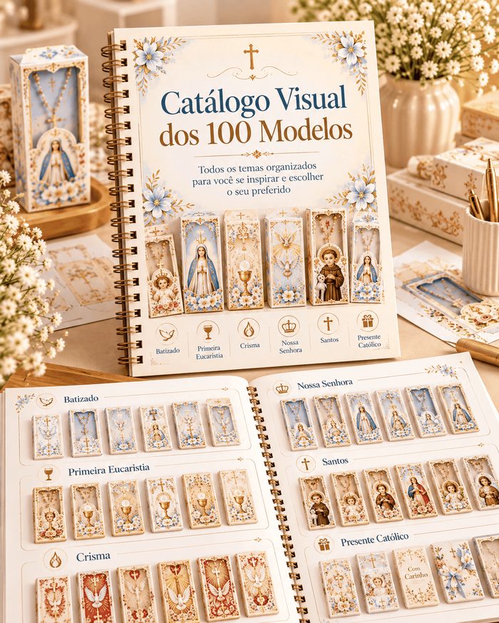 Capa do bônus 5: Catálogo Visual dos 100 Modelos
