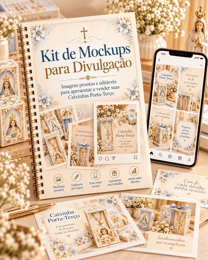 Capa do bônus 6: Kit de Mockups para Divulgação